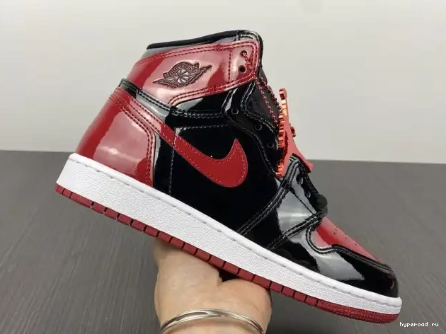 OG 555088-063 Bred Air 1 High Jordan Patent 0511